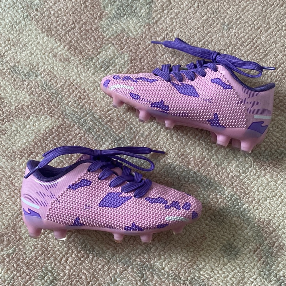 Pink Soccer Cleats